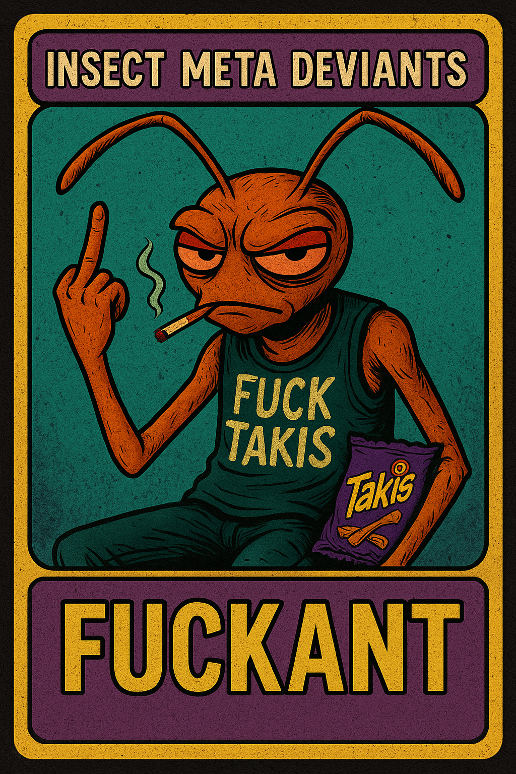 FUCKANT Trading Card